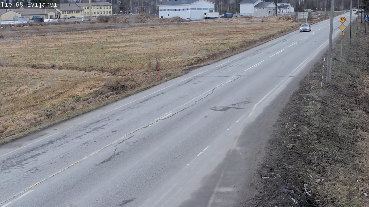 Weather Camera Image Väg 68 Evijärvi, Evijärvi, Etelä-Pohjanmaa