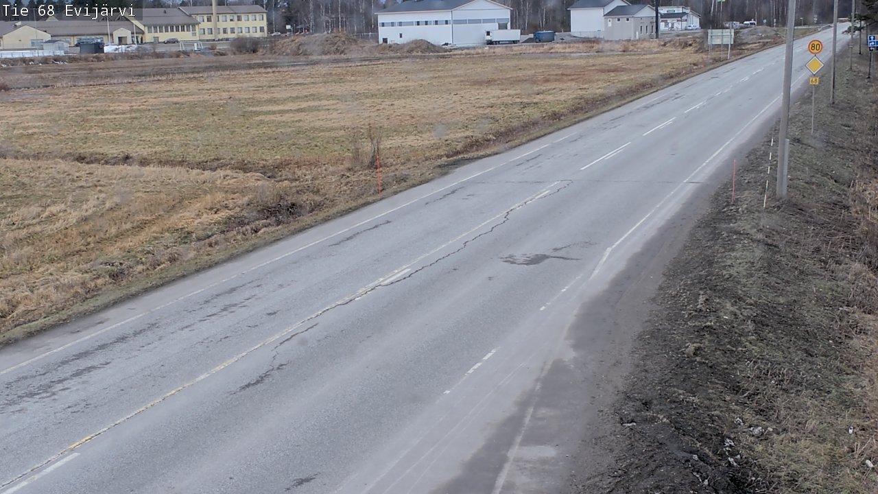 Weather Camera Image Väg 68 Evijärvi, Evijärvi, Etelä-Pohjanmaa