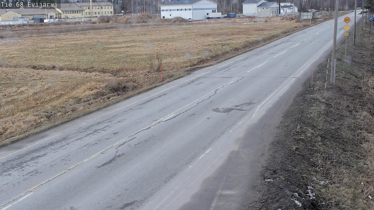 Weather Camera Image Väg 68 Evijärvi, Evijärvi, Etelä-Pohjanmaa