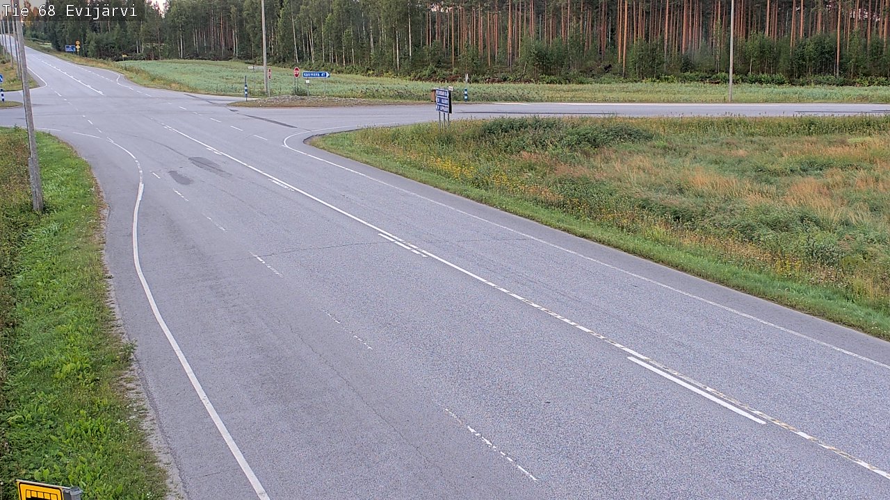 Kelikamerat Kuva Tie 68 Evijärvi, Evijärvi, Etelä-Pohjanmaa