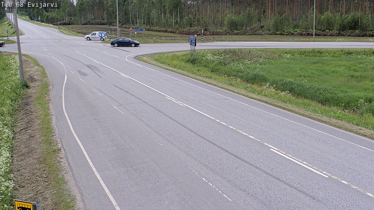 Kelikamerat Kuva Tie 68 Evijärvi, Evijärvi, Etelä-Pohjanmaa