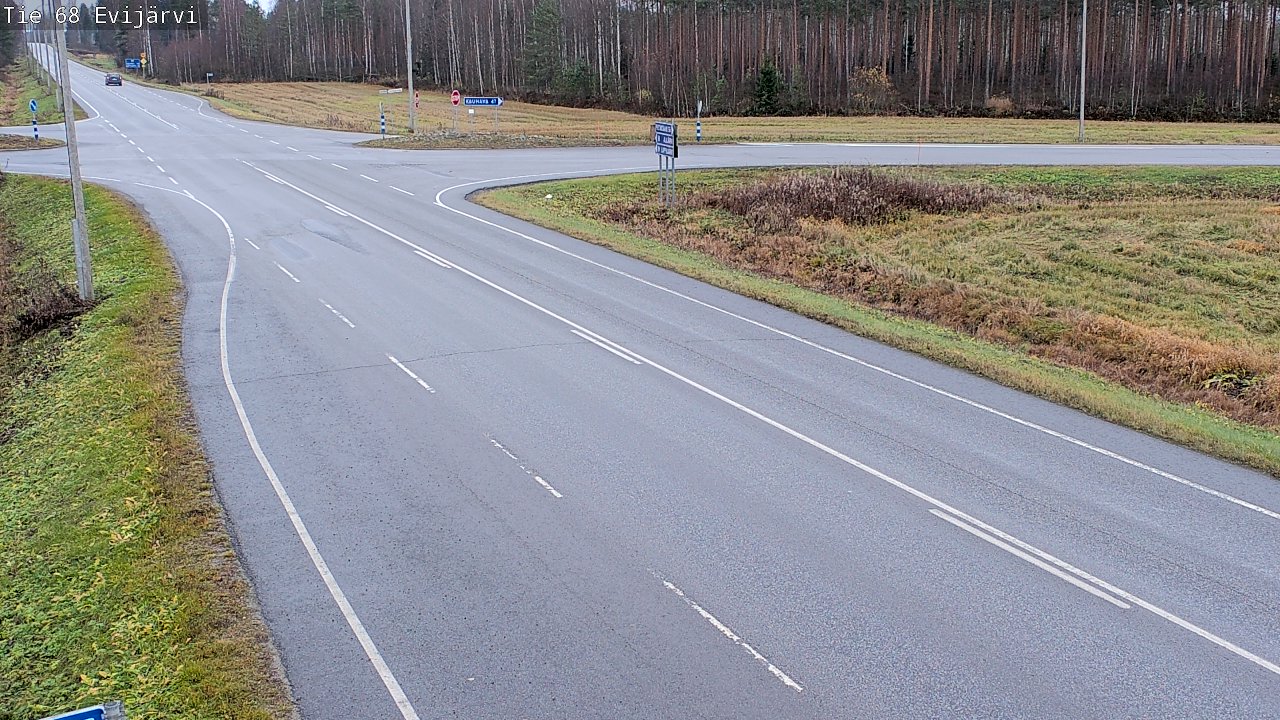 Kelikamerat Kuva Tie 68 Evijärvi, Evijärvi, Etelä-Pohjanmaa