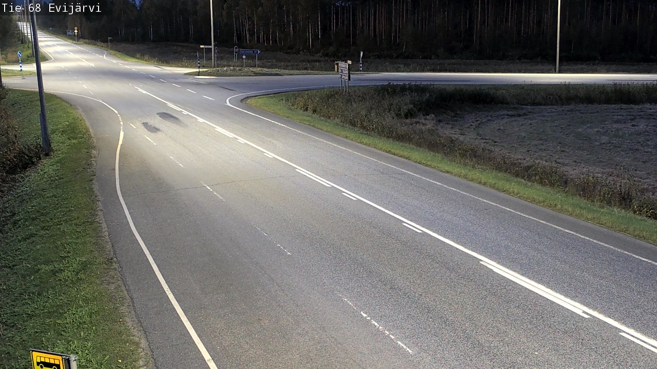Kelikamerat Kuva Tie 68 Evijärvi, Evijärvi, Etelä-Pohjanmaa