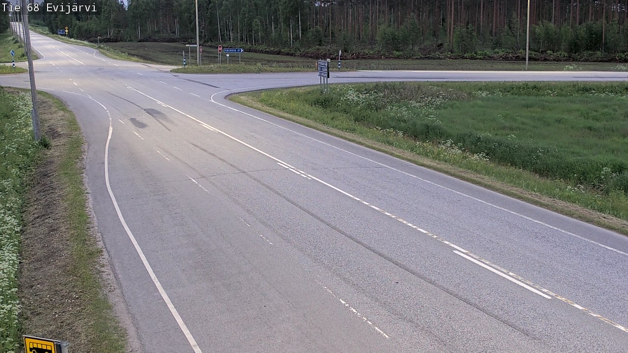 Kelikamerat Kuva Tie 68 Evijärvi, Evijärvi, Etelä-Pohjanmaa