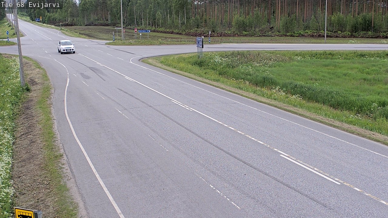Kelikamerat Kuva Tie 68 Evijärvi, Evijärvi, Etelä-Pohjanmaa