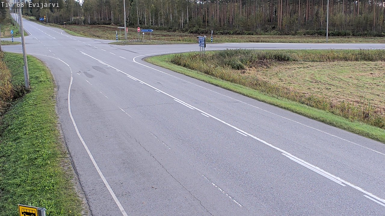 Kelikamerat Kuva Tie 68 Evijärvi, Evijärvi, Etelä-Pohjanmaa
