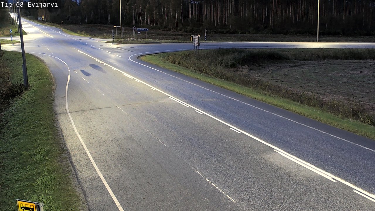 Kelikamerat Kuva Tie 68 Evijärvi, Evijärvi, Etelä-Pohjanmaa