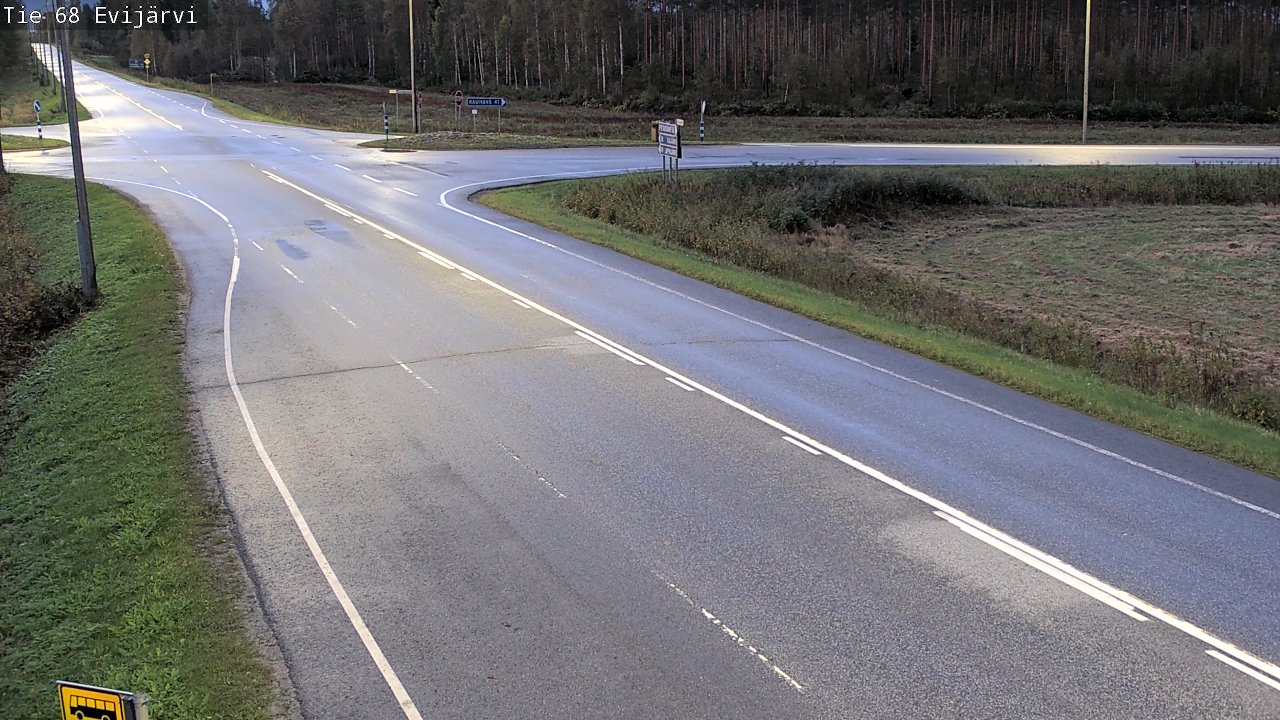Kelikamerat Kuva Tie 68 Evijärvi, Evijärvi, Etelä-Pohjanmaa