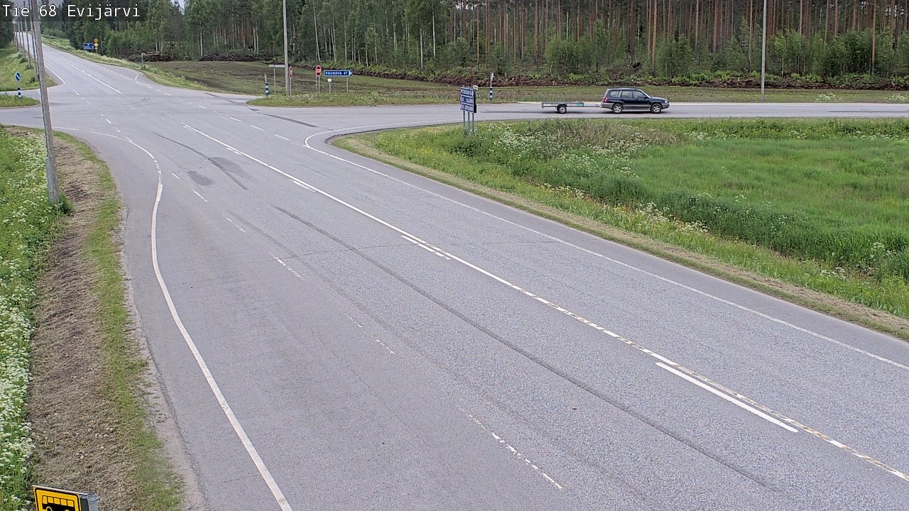 Kelikamerat Kuva Tie 68 Evijärvi, Evijärvi, Etelä-Pohjanmaa