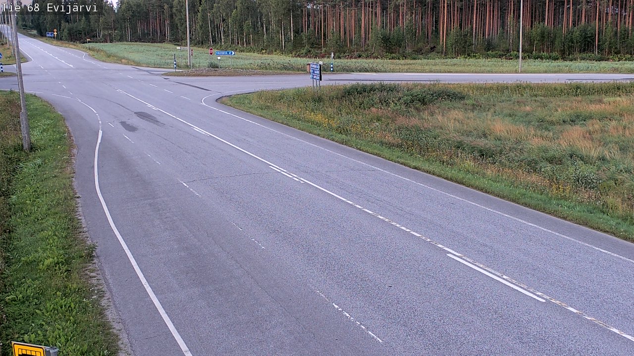 Kelikamerat Kuva Tie 68 Evijärvi, Evijärvi, Etelä-Pohjanmaa