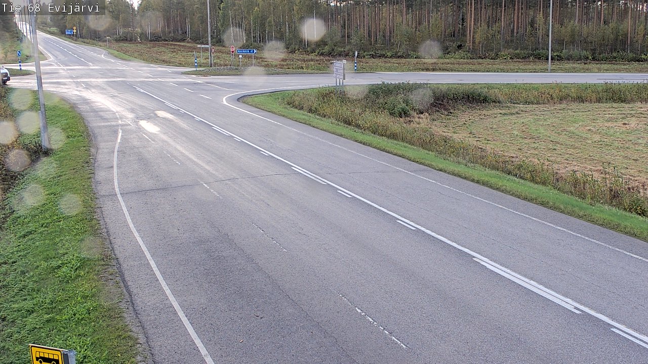 Kelikamerat Kuva Tie 68 Evijärvi, Evijärvi, Etelä-Pohjanmaa