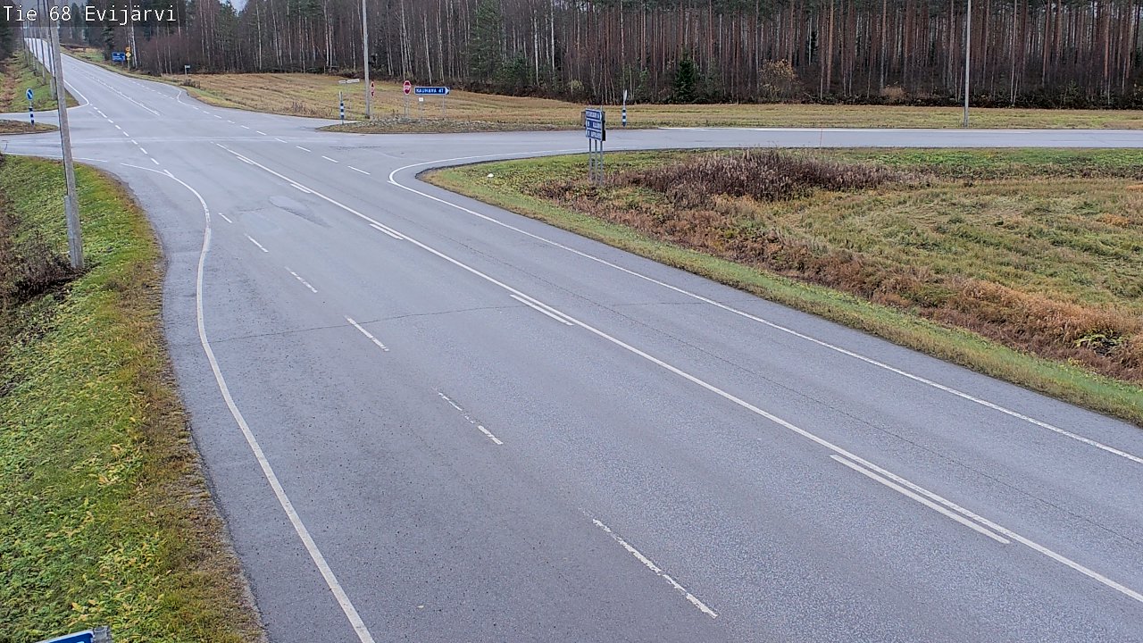 Kelikamerat Kuva Tie 68 Evijärvi, Evijärvi, Etelä-Pohjanmaa