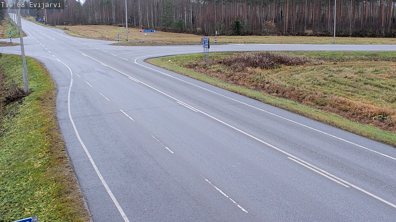 Kelikamerat Kuva Tie 68 Evijärvi, Evijärvi, Etelä-Pohjanmaa