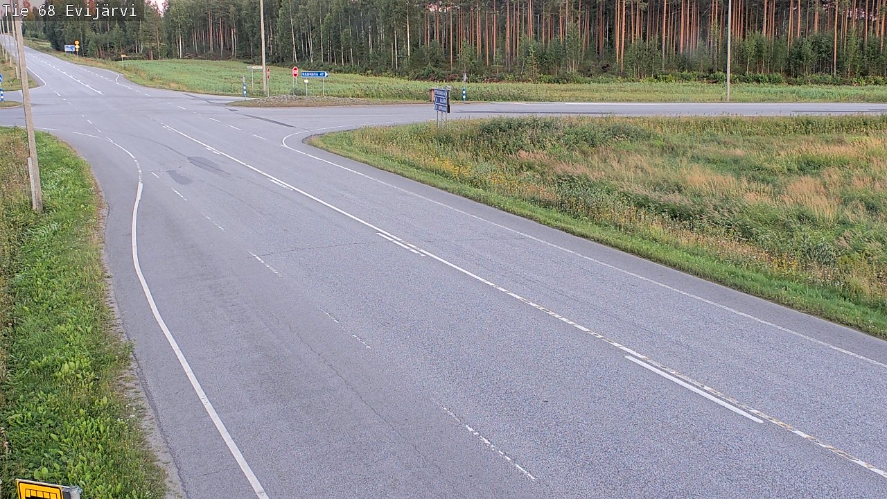 Kelikamerat Kuva Tie 68 Evijärvi, Evijärvi, Etelä-Pohjanmaa