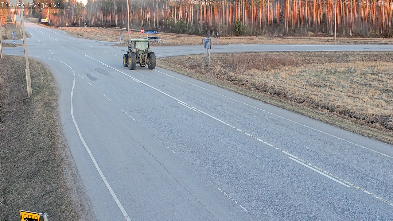 Kelikamerat Kuva Tie 68 Evijärvi, Evijärvi, Etelä-Pohjanmaa