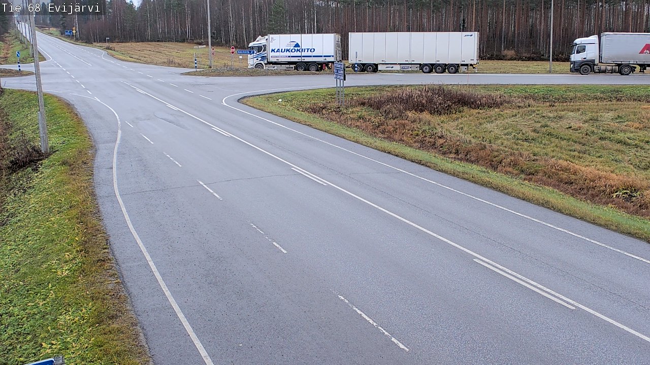 Kelikamerat Kuva Tie 68 Evijärvi, Evijärvi, Etelä-Pohjanmaa