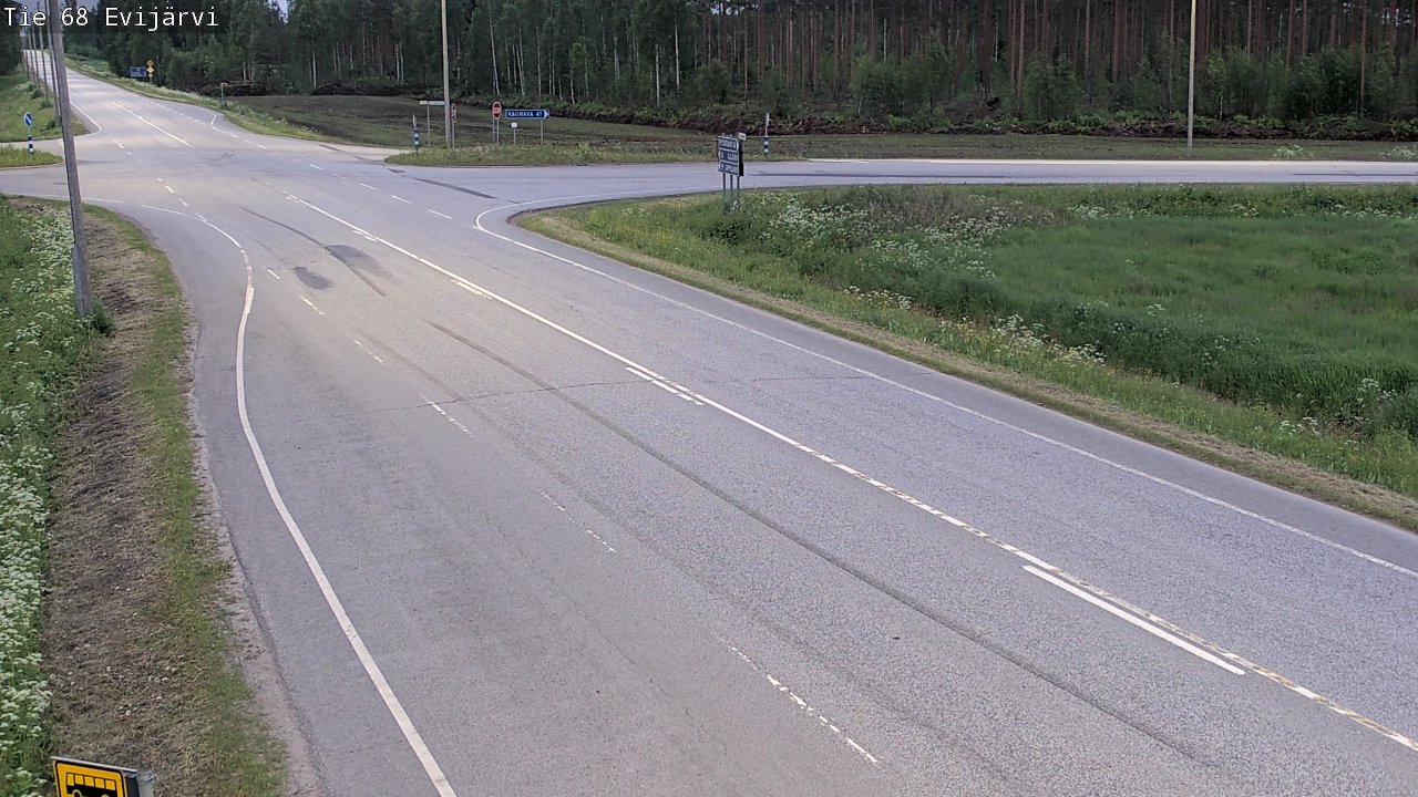 Kelikamerat Kuva Tie 68 Evijärvi, Evijärvi, Etelä-Pohjanmaa