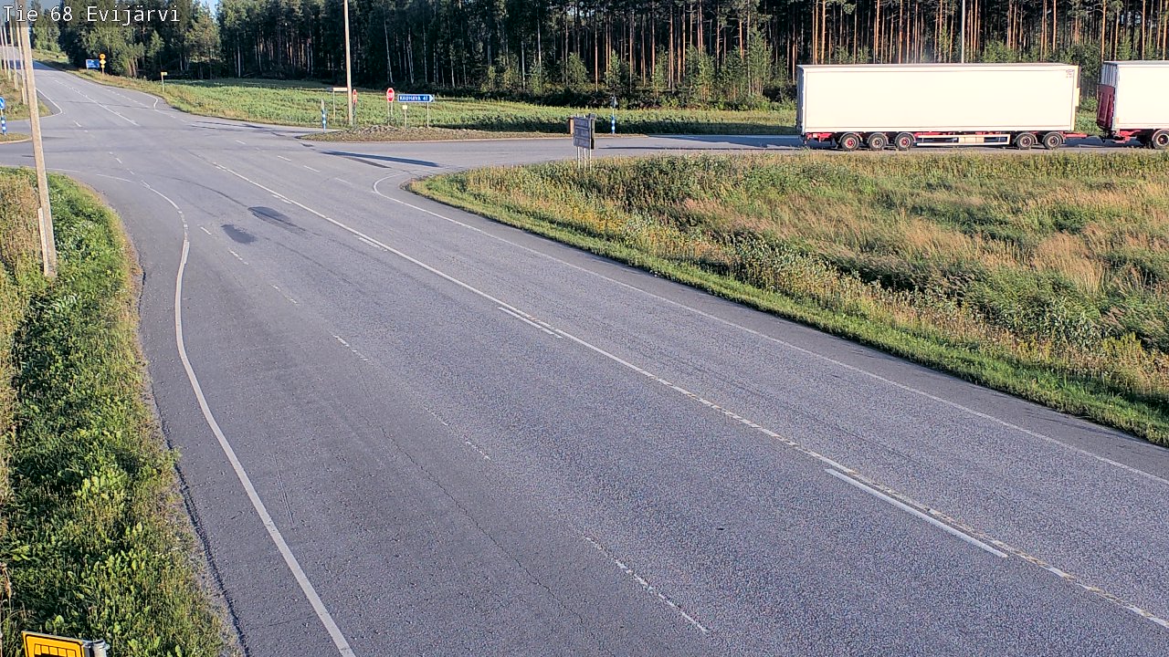 Kelikamerat Kuva Tie 68 Evijärvi, Evijärvi, Etelä-Pohjanmaa