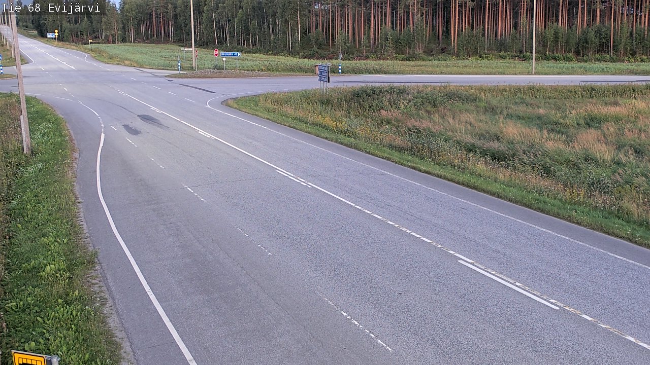 Kelikamerat Kuva Tie 68 Evijärvi, Evijärvi, Etelä-Pohjanmaa