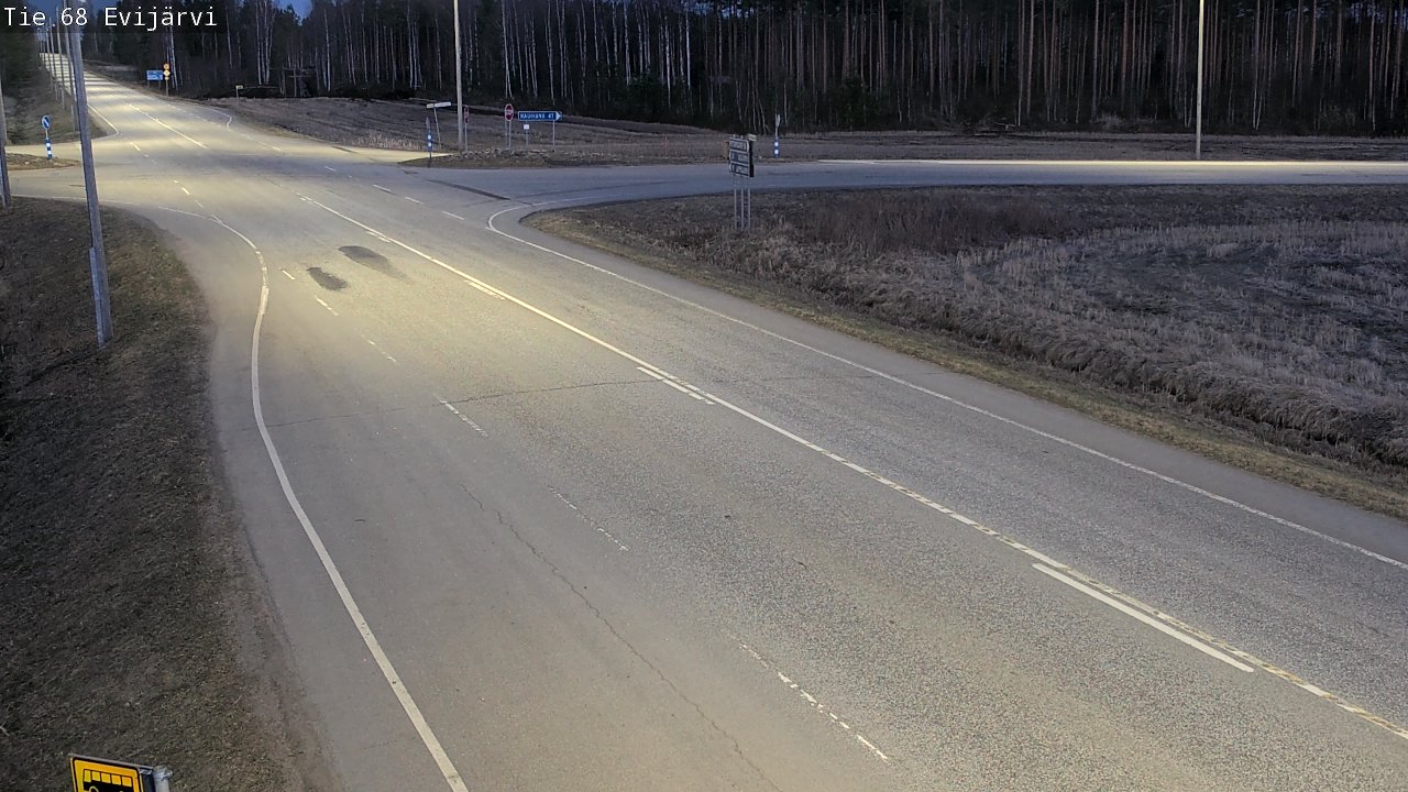 Kelikamerat Kuva Tie 68 Evijärvi, Evijärvi, Etelä-Pohjanmaa