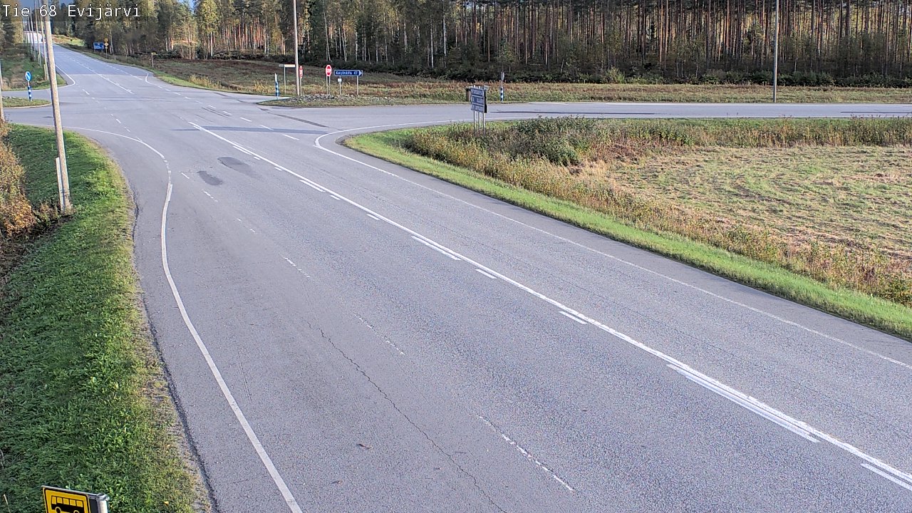 Kelikamerat Kuva Tie 68 Evijärvi, Evijärvi, Etelä-Pohjanmaa