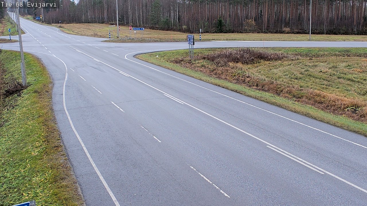 Kelikamerat Kuva Tie 68 Evijärvi, Evijärvi, Etelä-Pohjanmaa