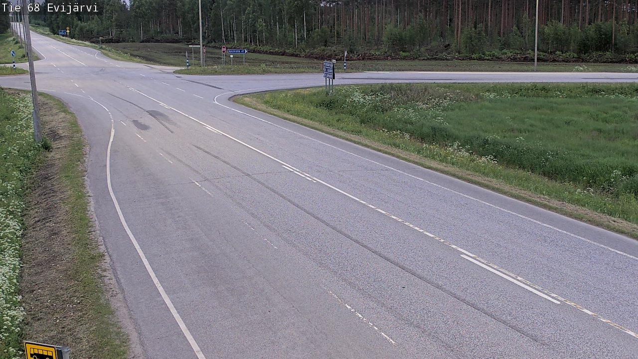 Kelikamerat Kuva Tie 68 Evijärvi, Evijärvi, Etelä-Pohjanmaa