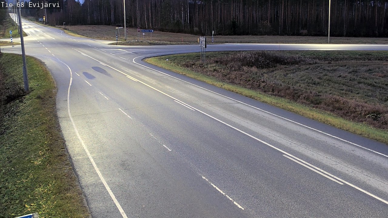 Kelikamerat Kuva Tie 68 Evijärvi, Evijärvi, Etelä-Pohjanmaa