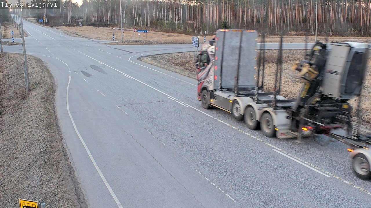 Kelikamerat Kuva Tie 68 Evijärvi, Evijärvi, Etelä-Pohjanmaa
