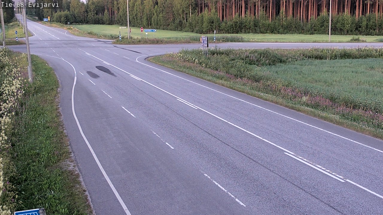 Kelikamerat Kuva Tie 68 Evijärvi, Evijärvi, Etelä-Pohjanmaa