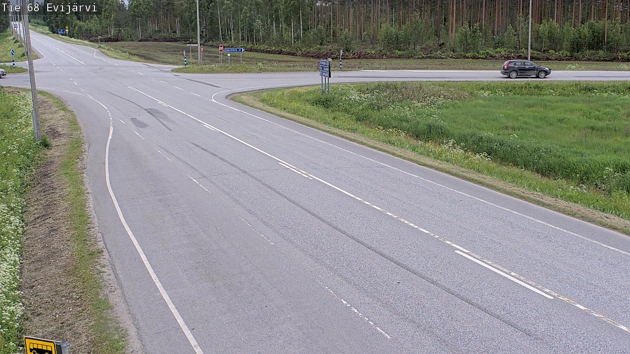 Kelikamerat Kuva Tie 68 Evijärvi, Evijärvi, Etelä-Pohjanmaa