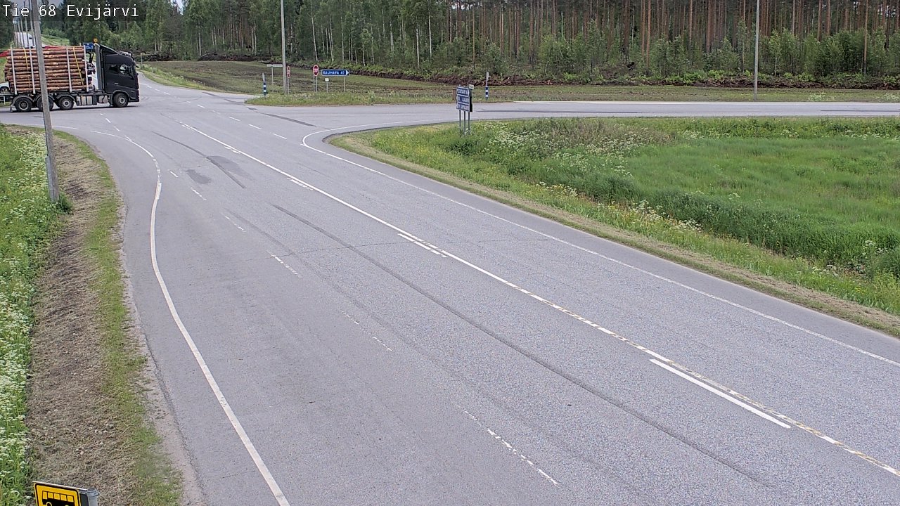 Kelikamerat Kuva Tie 68 Evijärvi, Evijärvi, Etelä-Pohjanmaa