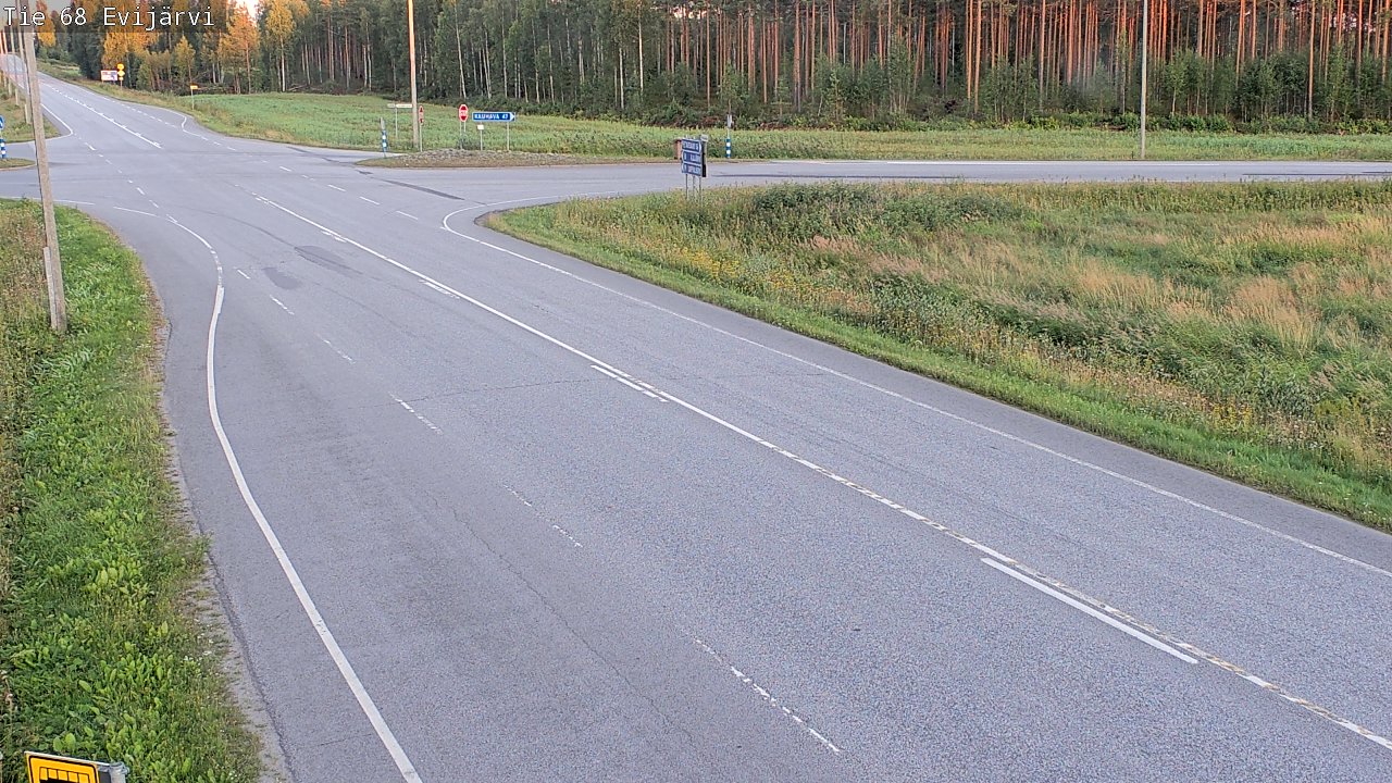 Kelikamerat Kuva Tie 68 Evijärvi, Evijärvi, Etelä-Pohjanmaa