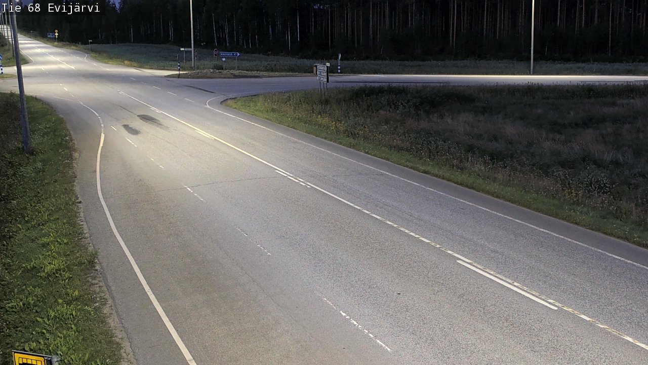 Kelikamerat Kuva Tie 68 Evijärvi, Evijärvi, Etelä-Pohjanmaa