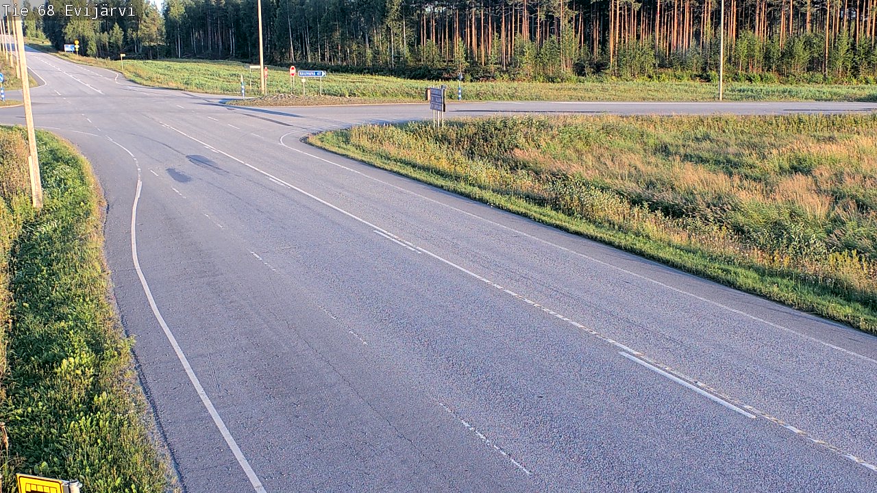 Kelikamerat Kuva Tie 68 Evijärvi, Evijärvi, Etelä-Pohjanmaa