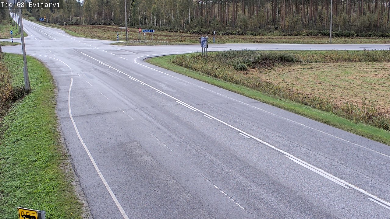 Kelikamerat Kuva Tie 68 Evijärvi, Evijärvi, Etelä-Pohjanmaa