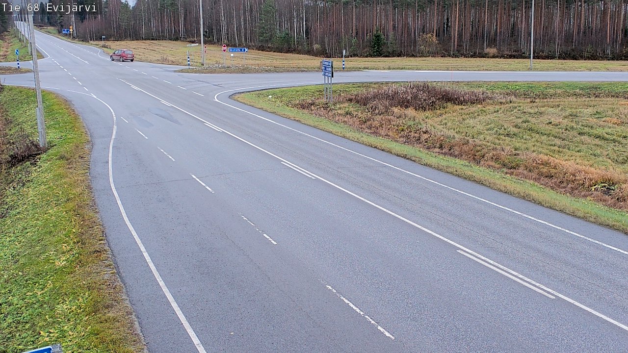 Kelikamerat Kuva Tie 68 Evijärvi, Evijärvi, Etelä-Pohjanmaa