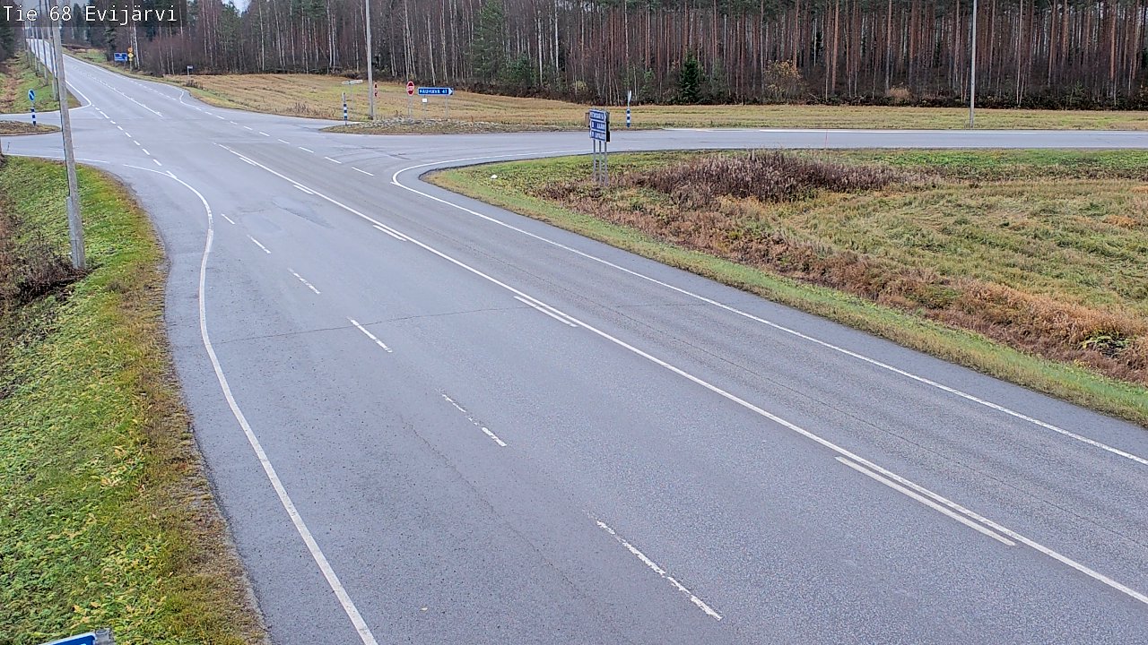 Kelikamerat Kuva Tie 68 Evijärvi, Evijärvi, Etelä-Pohjanmaa