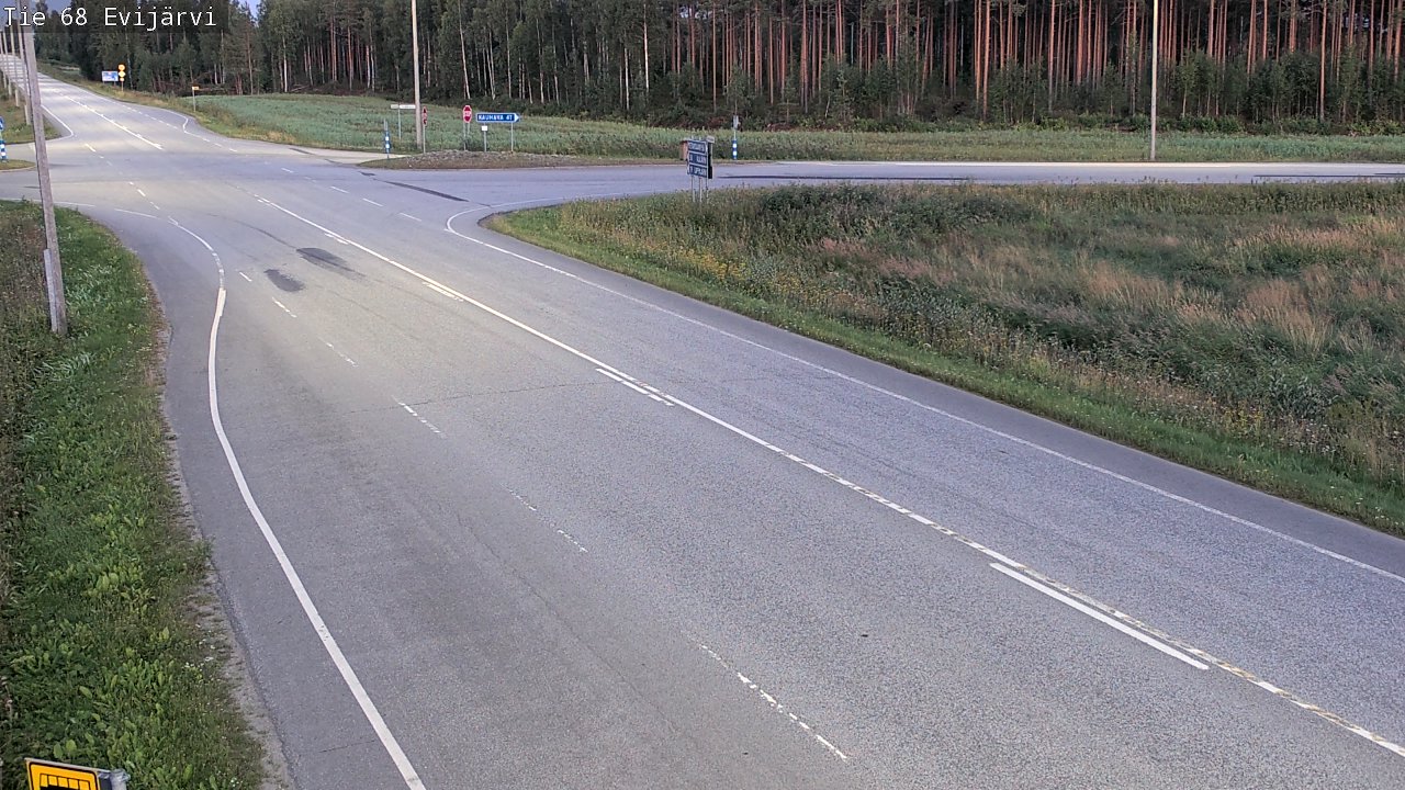 Kelikamerat Kuva Tie 68 Evijärvi, Evijärvi, Etelä-Pohjanmaa