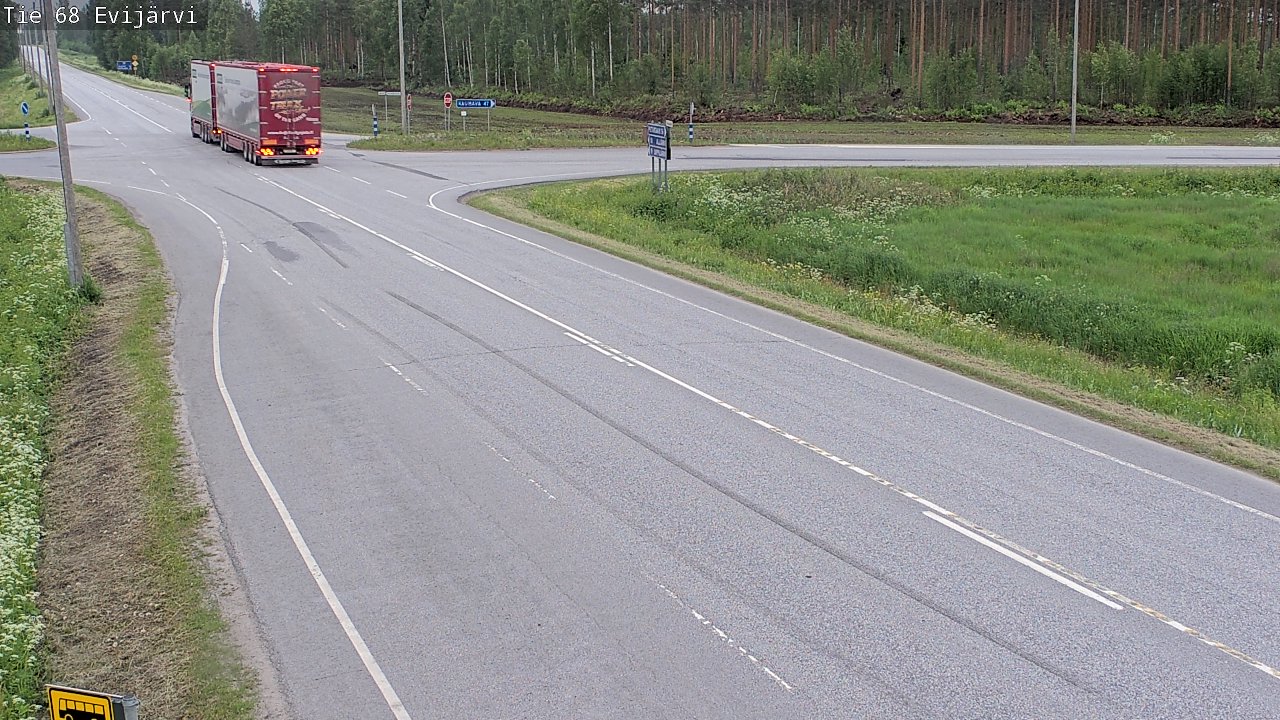 Kelikamerat Kuva Tie 68 Evijärvi, Evijärvi, Etelä-Pohjanmaa