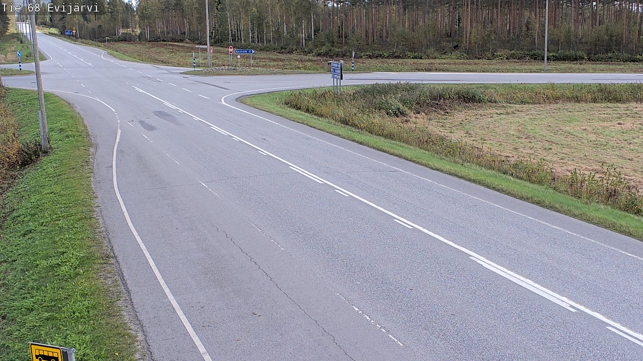Kelikamerat Kuva Tie 68 Evijärvi, Evijärvi, Etelä-Pohjanmaa