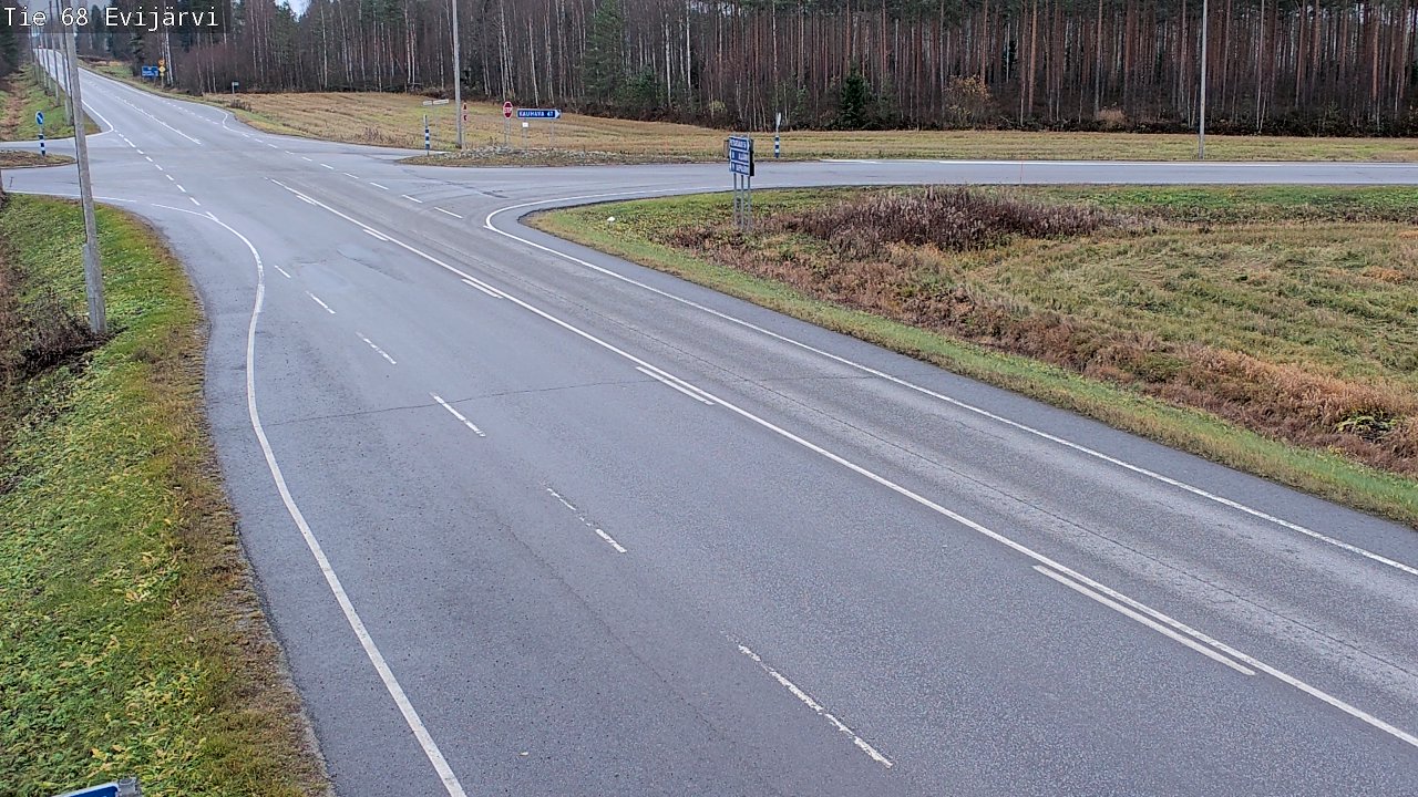 Kelikamerat Kuva Tie 68 Evijärvi, Evijärvi, Etelä-Pohjanmaa