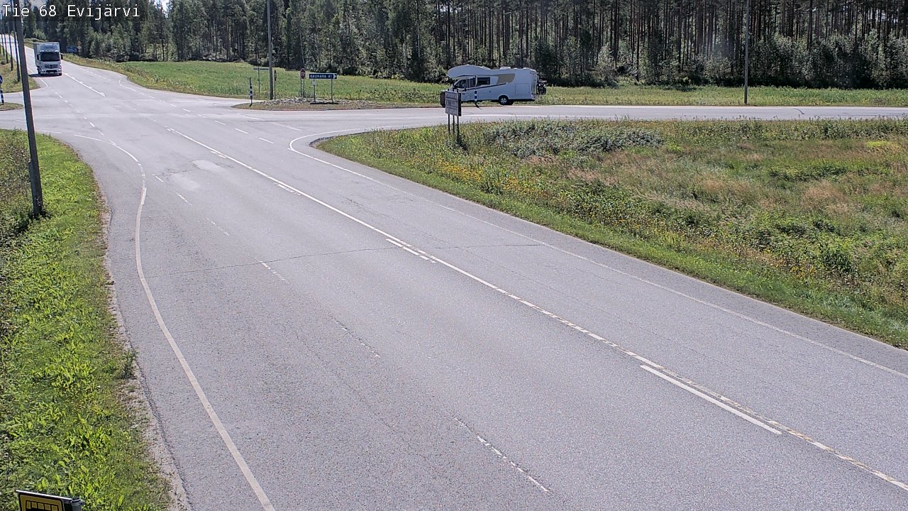 Kelikamerat Kuva Tie 68 Evijärvi, Evijärvi, Etelä-Pohjanmaa