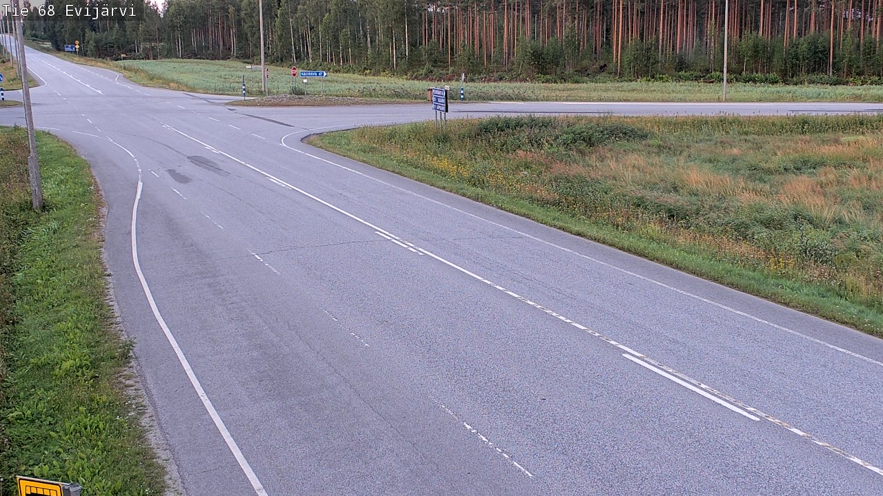 Kelikamerat Kuva Tie 68 Evijärvi, Evijärvi, Etelä-Pohjanmaa