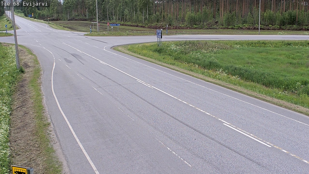 Kelikamerat Kuva Tie 68 Evijärvi, Evijärvi, Etelä-Pohjanmaa