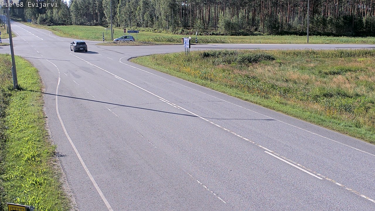 Kelikamerat Kuva Tie 68 Evijärvi, Evijärvi, Etelä-Pohjanmaa