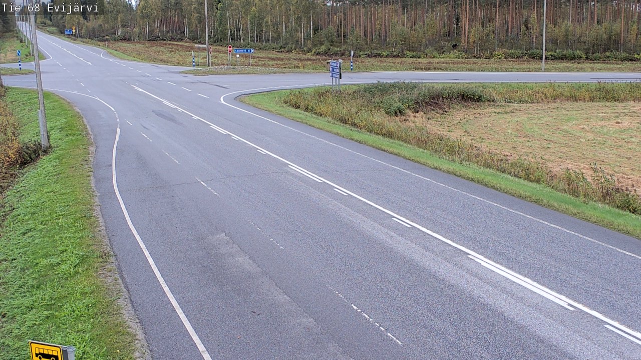 Kelikamerat Kuva Tie 68 Evijärvi, Evijärvi, Etelä-Pohjanmaa