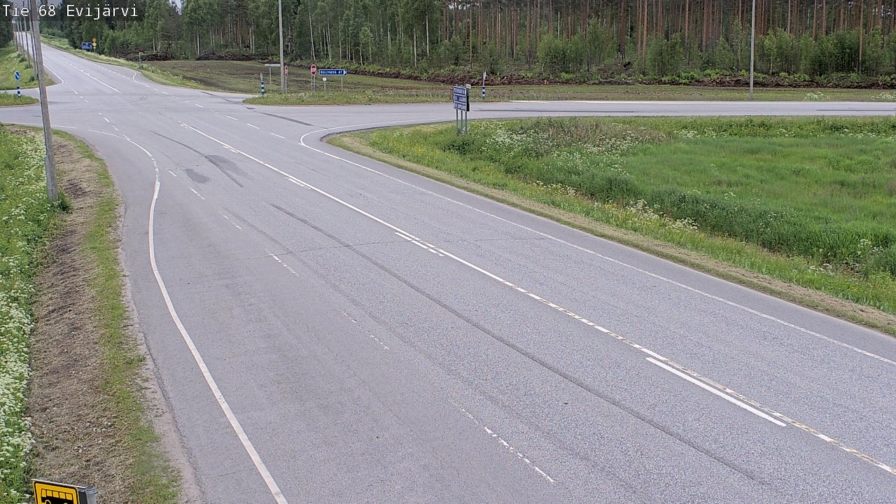 Kelikamerat Kuva Tie 68 Evijärvi, Evijärvi, Etelä-Pohjanmaa