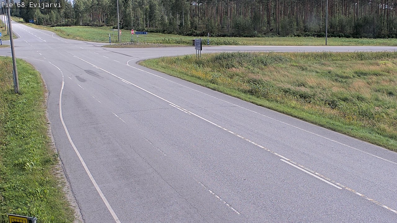 Kelikamerat Kuva Tie 68 Evijärvi, Evijärvi, Etelä-Pohjanmaa