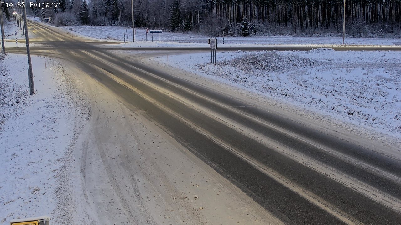 Kelikamerat Kuva Tie 68 Evijärvi, Evijärvi, Etelä-Pohjanmaa